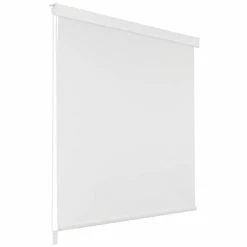 VIDAXL Store Roulant De Douche 100 X 240 Cm Blanc