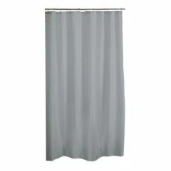 Paris Prix Rideau De Douche PEVA Vitamine II 180x200cm Gris Clair