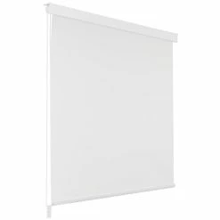 VIDAXL Store Roulant De Douche 80 X 240 Cm Blanc