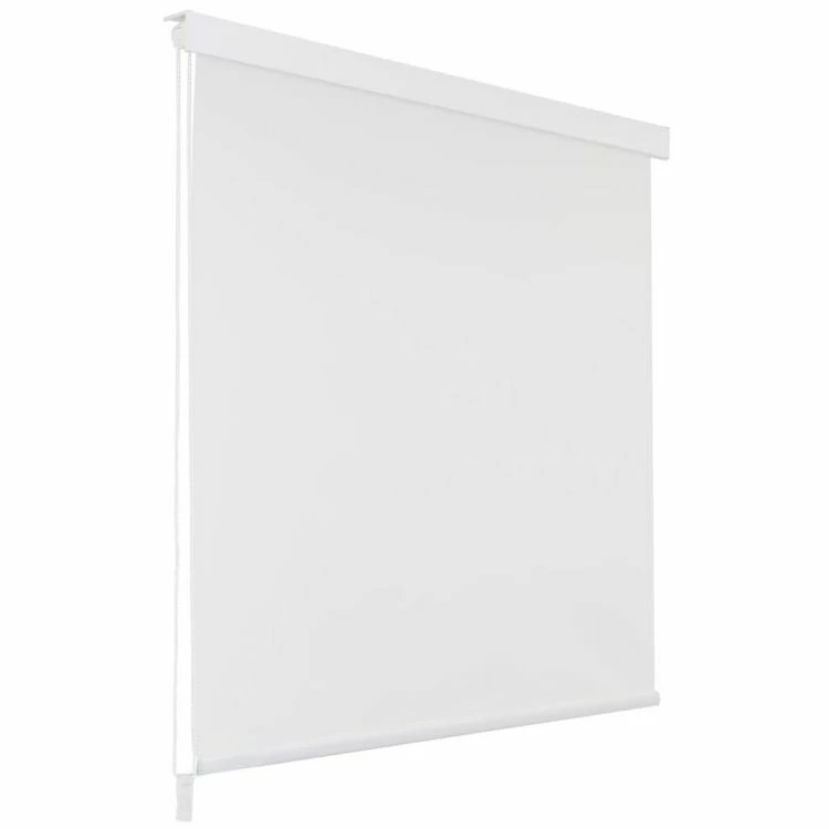 VIDAXL Store Roulant De Douche 80 X 240 Cm Blanc 1 VIDAXL Store Roulant De Douche 80 X 240 Cm Blanc