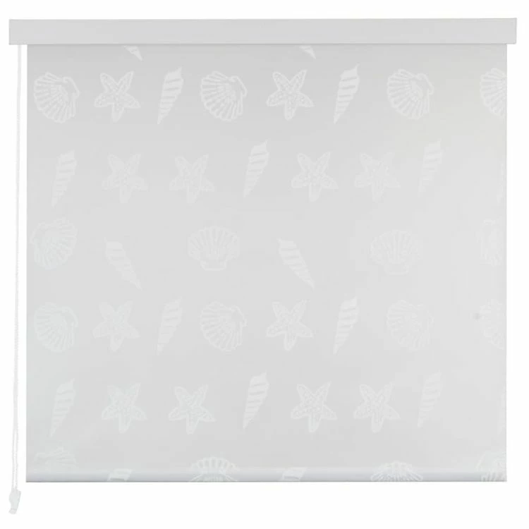 VIDAXL Store Roulant De Douche 80 X 240 Cm Etoile De Mer 2 VIDAXL Store Roulant De Douche 80 X 240 Cm Etoile De Mer – Image 2