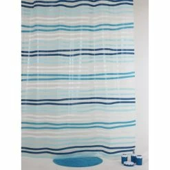 ALLIBERT Rideau De Douche LINEA - 180 X 200 Cm - Blanc