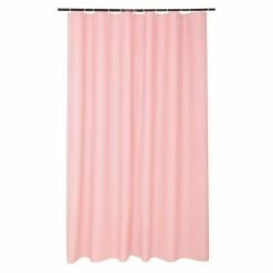 Paris Prix Rideau De Douche PEVA Vitamine II 180x200cm Rose