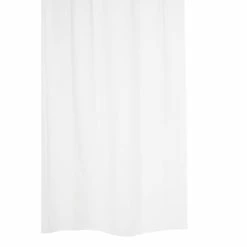 ALLIBERT Rideau De Douche Uni ANNIS - 120 X 200 - Blanc Cassé