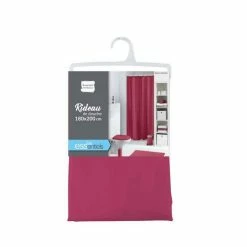 Paris Prix Rideau De Douche PEVA Vitamine 180x200cm Framboise 5 Paris Prix Rideau De Douche PEVA Vitamine 180x200cm Framboise -Paris Prix boutique B2CD 3460