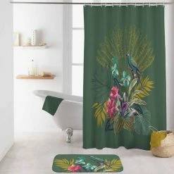 Paris Prix Rideau De Douche Equatorial 180x200cm Vert