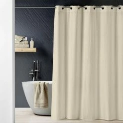 Paris Prix Rideau De Douche Dotty 180x200cm Taupe