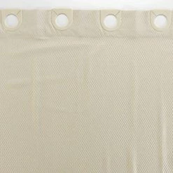 Paris Prix Rideau De Douche Dotty 180x200cm Taupe -Paris Prix boutique B2CD 3477