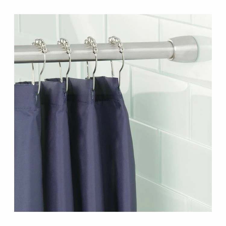 INTERDESIGN Barre Pour Rideau De Douche Couleur Argent 198 X 3 Cm 3 INTERDESIGN Barre Pour Rideau De Douche Couleur Argent 198 X 3 Cm – Image 3