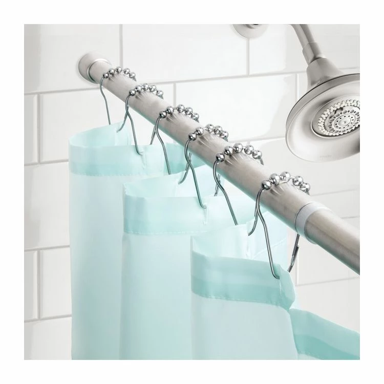 INTERDESIGN Barre Pour Rideau De Douche Couleur Argent 198 X 3 Cm 4 INTERDESIGN Barre Pour Rideau De Douche Couleur Argent 198 X 3 Cm – Image 4