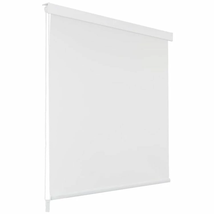 VIDAXL Store Roulant De Douche 140 X 240 Cm Blanc 1 VIDAXL Store Roulant De Douche 140 X 240 Cm Blanc