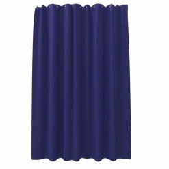 Galedo Rideau De Douche Et Baignoire - 180x200 - Polyester - BLEU MARINE -Paris Prix boutique B2CD 3516