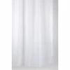 ALLIBERT Rideau De Douche Albin - 120 X 200 Cm - Blanc