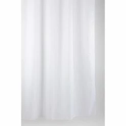 ALLIBERT Rideau De Douche Albin - 120 X 200 Cm - Blanc