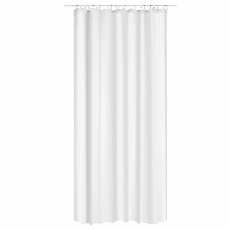 TOILINUX Lot 2x Rideau De Douche Eva - 180 X 200 Cm - Blanc 1 TOILINUX Lot 2x Rideau De Douche Eva - 180 X 200 Cm - Blanc