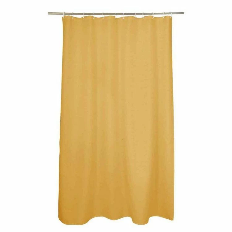 Paris Prix Rideau De Douche PEVA Vitamine 180x200cm Ocre 1 Paris Prix Rideau De Douche PEVA Vitamine 180x200cm Ocre