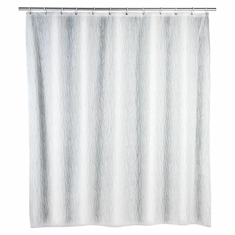 Wenko Rideau De Douche Deluxe - Blanc 3 Wenko Rideau De Douche Deluxe - Blanc – Image 3