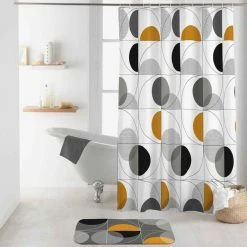 Paris Prix Rideau De Douche Color Pop 180x200cm Gris