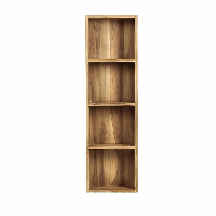 BOIS DESSUS BOIS DESSOUS Colonne De Salle De Bain En Teck Massif Suspendue 2 BOIS DESSUS BOIS DESSOUS Colonne De Salle De Bain En Teck Massif Suspendue – Image 2