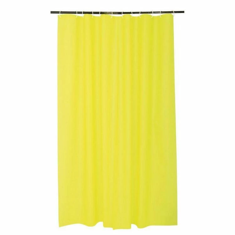 Paris Prix Rideau De Douche PEVA Vitamine II 180x200cm Vert Anis 1 Paris Prix Rideau De Douche PEVA Vitamine II 180x200cm Vert Anis