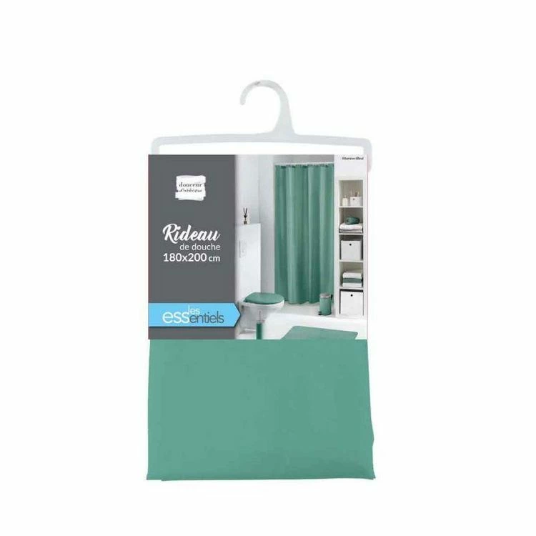 Paris Prix Rideau De Douche PEVA Vitamine 180x200cm Tilleul 3 Paris Prix Rideau De Douche PEVA Vitamine 180x200cm Tilleul – Image 3