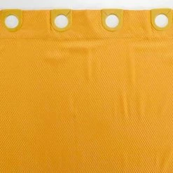 Paris Prix Rideau De Douche Dotty 180x200cm Ocre -Paris Prix boutique B2CD 3598