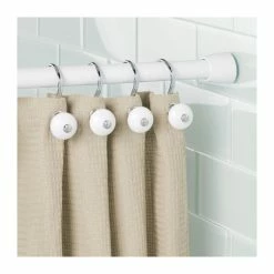 INTERDESIGN Barre Pour Rideau De Douche Blanc Extensible 65.2 X 2.9 Cm 6 INTERDESIGN Barre Pour Rideau De Douche Blanc Extensible 65.2 X 2.9 Cm -Paris Prix boutique B2CD 3615
