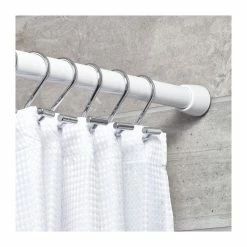 INTERDESIGN Barre Pour Rideau De Douche Blanc Extensible 65.2 X 2.9 Cm 7 INTERDESIGN Barre Pour Rideau De Douche Blanc Extensible 65.2 X 2.9 Cm -Paris Prix boutique B2CD 3616