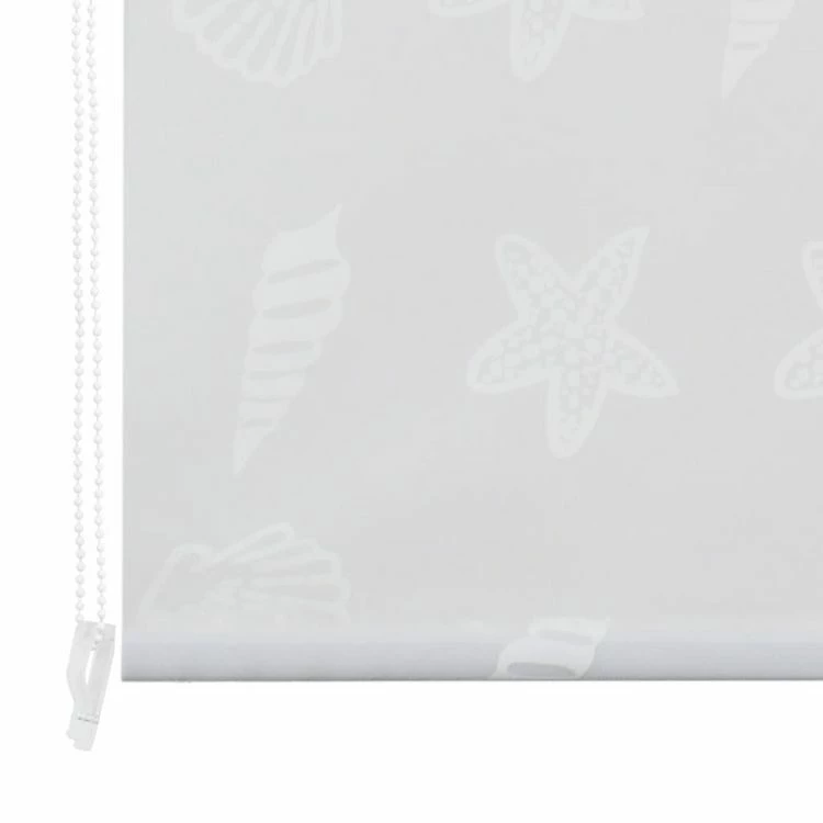 VIDAXL Store Roulant De Douche 100 X 240 Cm Etoile De Mer 5 VIDAXL Store Roulant De Douche 100 X 240 Cm Etoile De Mer – Image 5