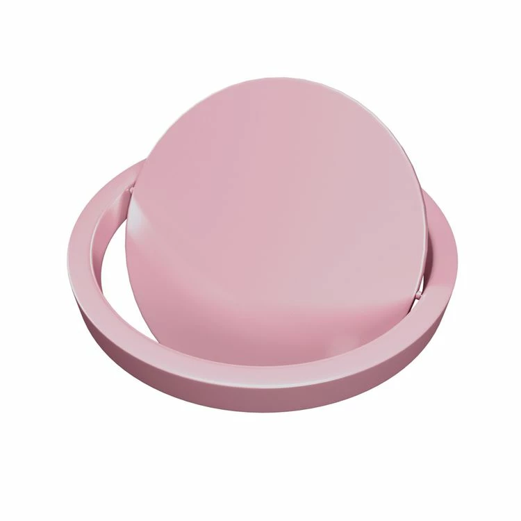 Aurlane Poubelle à Couvercle Oscillant Capacité 5L - WHEELTOP CHROME ROSE 4 Aurlane Poubelle à Couvercle Oscillant Capacité 5L - WHEELTOP CHROME ROSE – Image 4