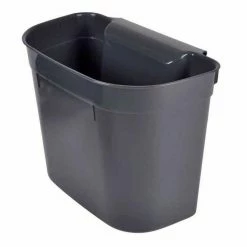Paris Prix Poubelle De Porte Accrochable 5L Anthracite