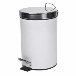 Paris Prix Poubelle à Pédale Vitamine II 3L Blanc