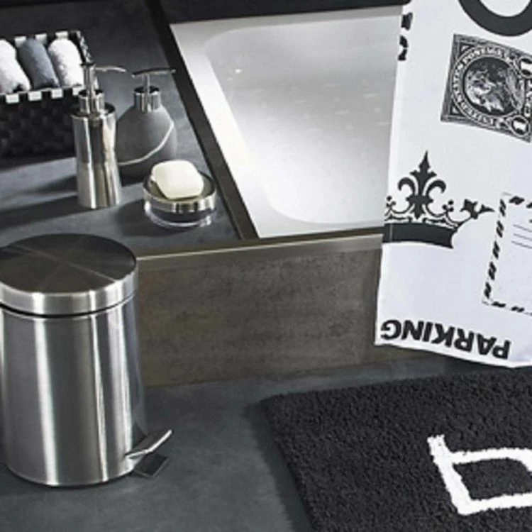 GUY LEVASSEUR Poubelle à Pédale 5L En Métal 2 GUY LEVASSEUR Poubelle à Pédale 5L En Métal – Image 2