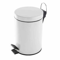 GUY LEVASSEUR Poubelle à Pédale 3L En Métal