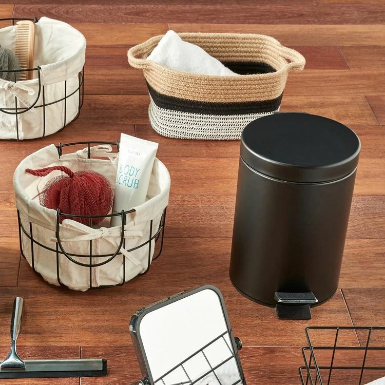 GUY LEVASSEUR Poubelle à Pédale 3L En Métal 4 GUY LEVASSEUR Poubelle à Pédale 3L En Métal – Image 4