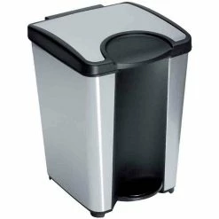 ALLIBERT Poubelle De Salle De Bain Foxy