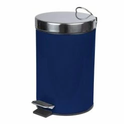 Paris Prix Poubelle à Pédale Vitamine II 3L Bleu Indigo