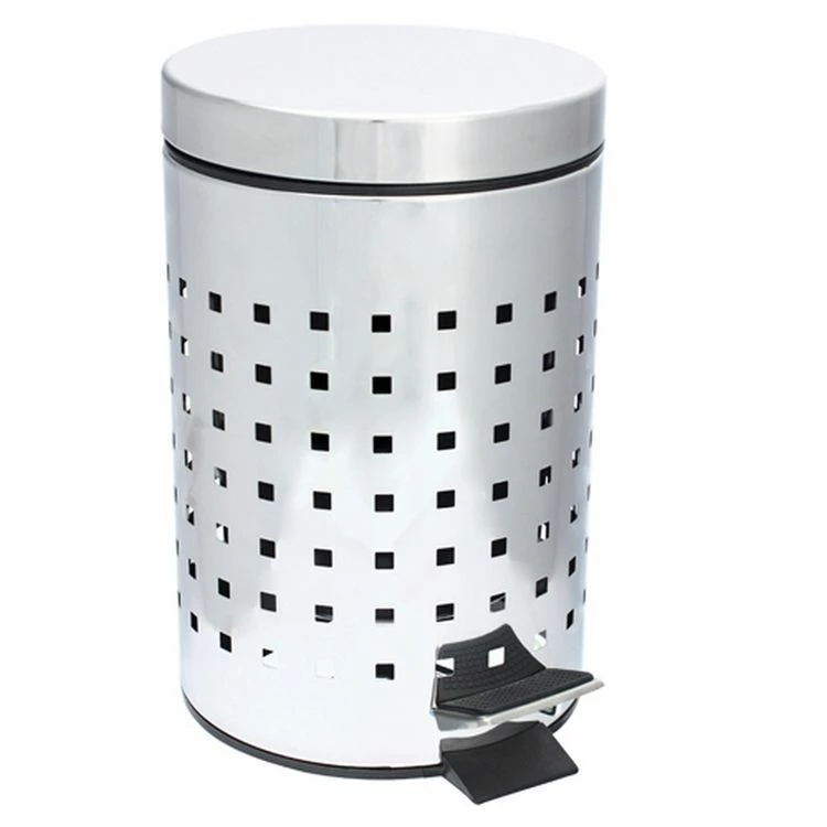 Instant D'O Poubelle WC / Salle De Bain Cube - Inox - 3L - Argent 1 Instant D'O Poubelle WC / Salle De Bain Cube - Inox - 3L - Argent