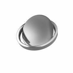 Aurlane Poubelle à Couvercle Oscillant Capacité 5L - WHEELTOP CHROME -Paris Prix boutique B2CD 3744