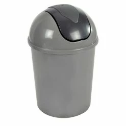 Paris Prix Poubelle à Bascule Recyclée Flic Flac 6L Gris