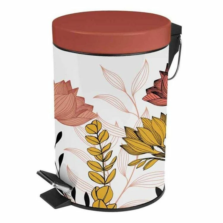 Paris Prix Poubelle De Salle De Bain Amelina 3L Multicolore 1 Paris Prix Poubelle De Salle De Bain Amelina 3L Multicolore