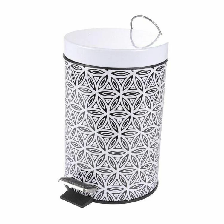 Paris Prix Poubelle à Pédale Imprimée Graphic Jungle 3L Noir 1 Paris Prix Poubelle à Pédale Imprimée Graphic Jungle 3L Noir