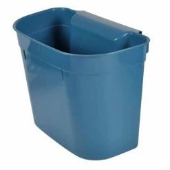 Paris Prix Poubelle De Porte Accrochable 5L Bleu Paon