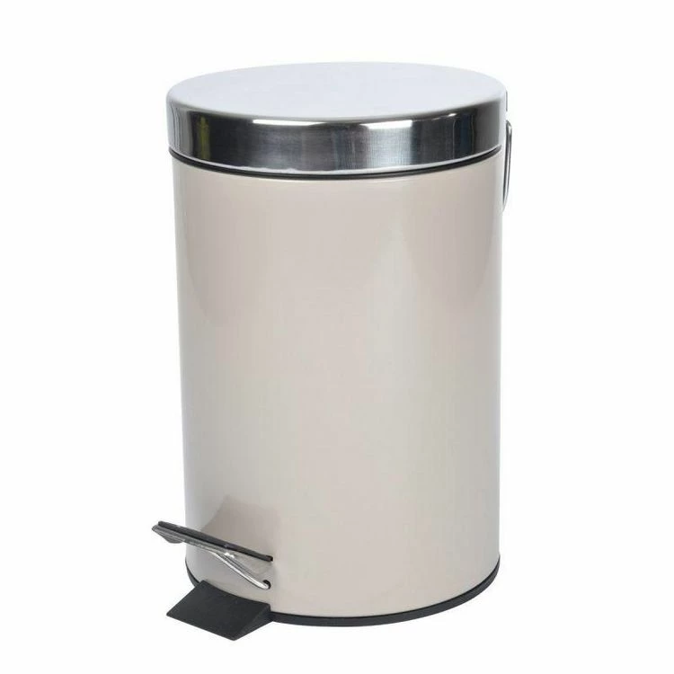 Paris Prix Poubelle à Pédale Vitamine II 3L Taupe 1 Paris Prix Poubelle à Pédale Vitamine II 3L Taupe