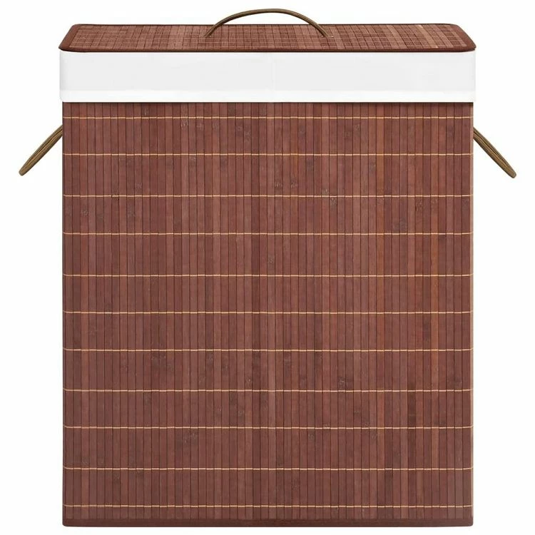 VIDAXL Panier A Linge Bambou Marron 100 L 4 VIDAXL Panier A Linge Bambou Marron 100 L – Image 4