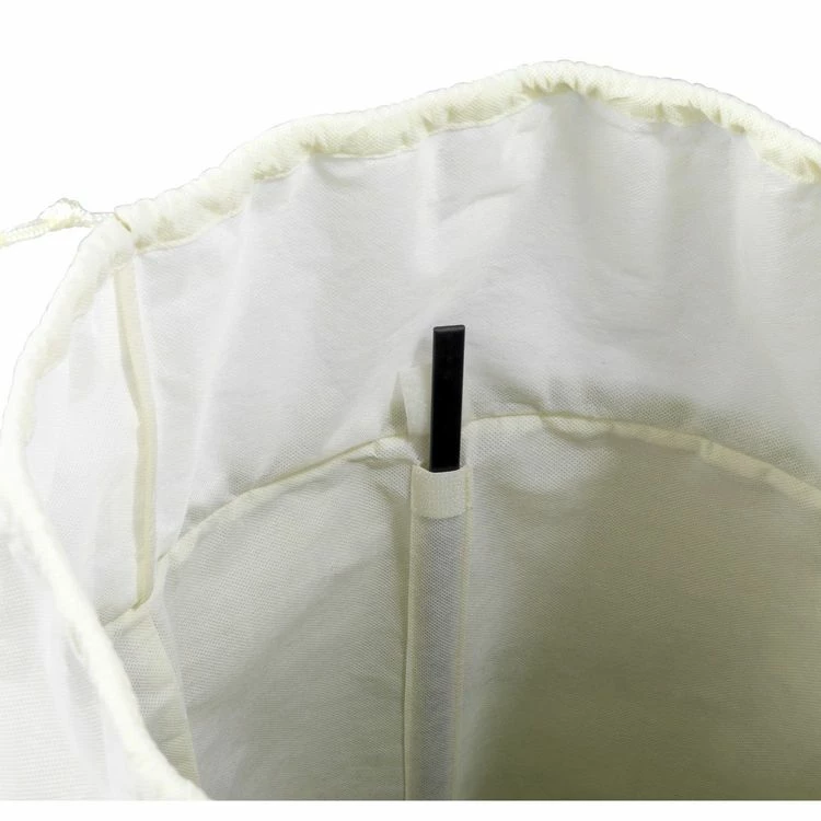 Wenko Panier à Linge Design Vintage Ringo - Diam. 40 X H. 54 Cm - Beige 3 Wenko Panier à Linge Design Vintage Ringo - Diam. 40 X H. 54 Cm - Beige – Image 3