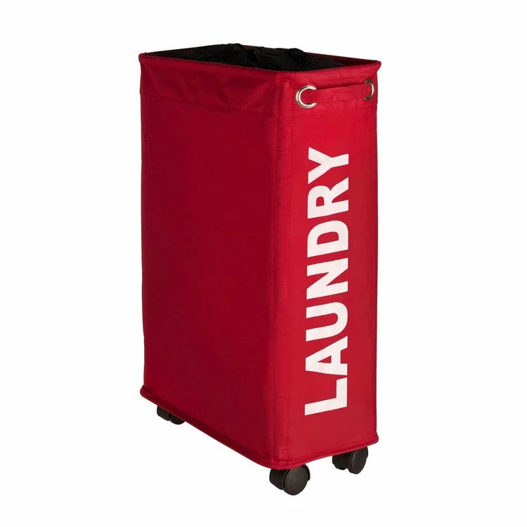 Wenko Panier à Linge Corno 43 L. - Rouge 2 Wenko Panier à Linge Corno 43 L. - Rouge – Image 2