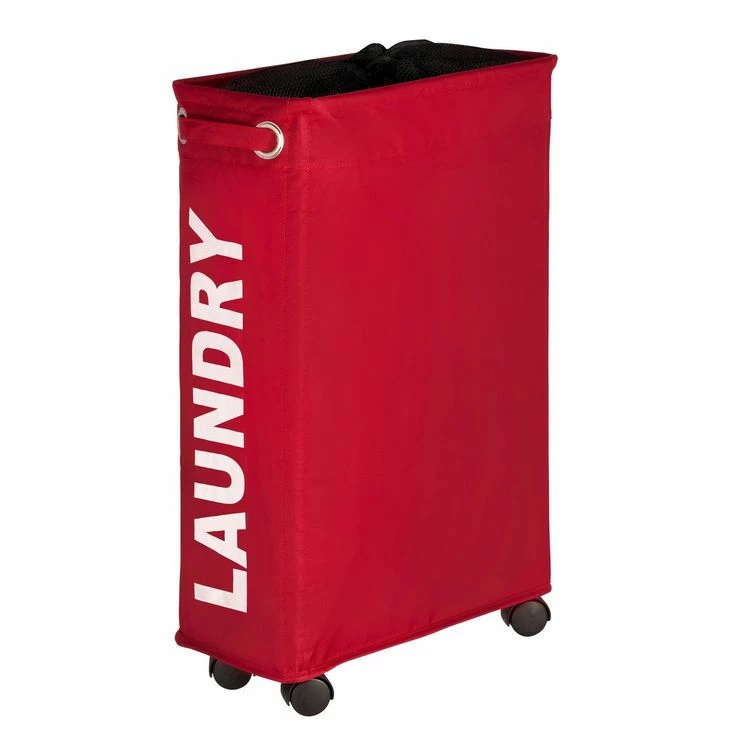 Wenko Panier à Linge Corno 43 L. - Rouge 3 Wenko Panier à Linge Corno 43 L. - Rouge – Image 3