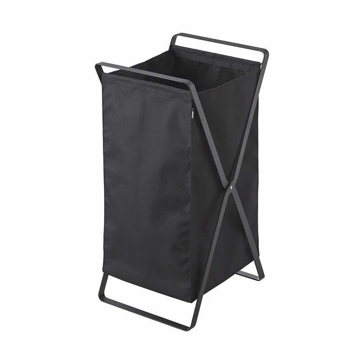 CALICOSY Panier à Linge Pliable Noir Tower - L30 Cm 1 CALICOSY Panier à Linge Pliable Noir Tower - L30 Cm