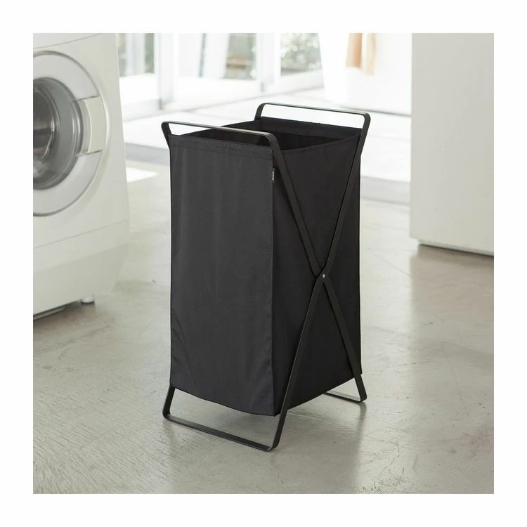 CALICOSY Panier à Linge Pliable Noir Tower - L30 Cm 2 CALICOSY Panier à Linge Pliable Noir Tower - L30 Cm – Image 2